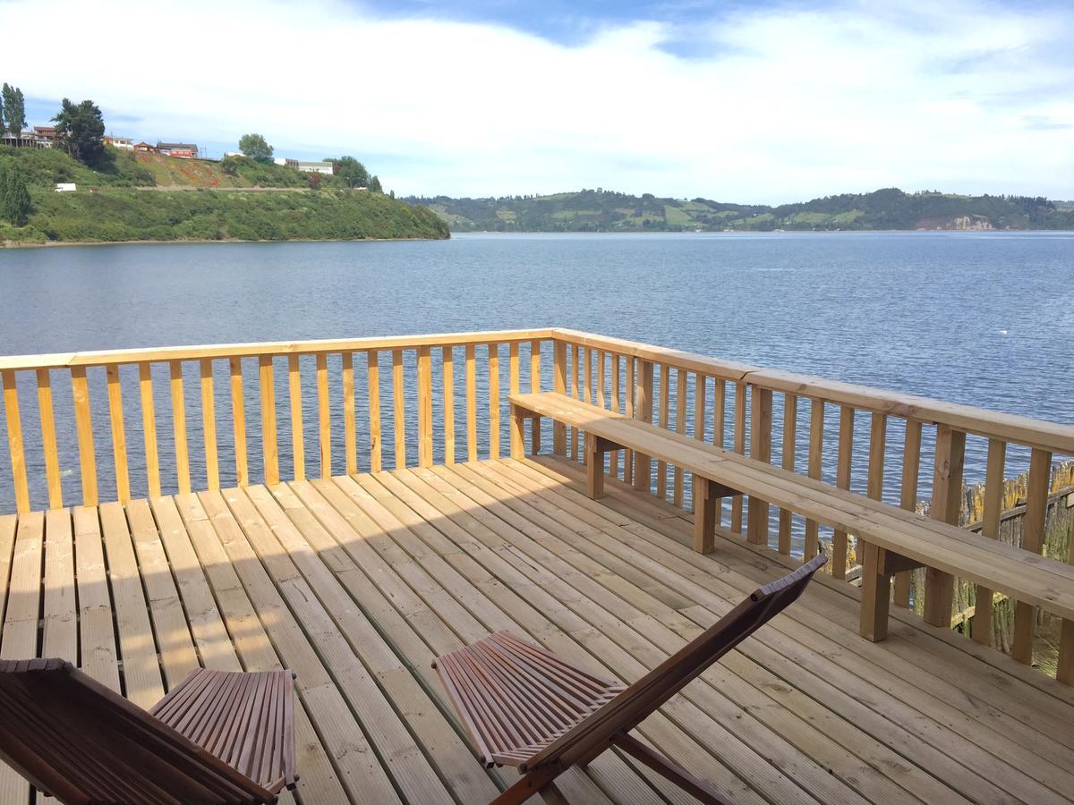 Palafito Azul Apart Hotel Кастро Экстерьер фото